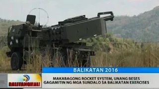 Makabagong rocket system, unang beses gagamitin ng mga sundalo sa Balikatan Exercises