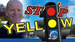 How to Deal With Yellow Traffic Lights to Pass Your Road Test