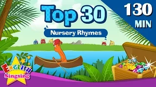 Row, Row, Row Your Boat+More Nursery Rhymes | Top 30 of Nursery rhymes | Collection of Kids Songs
