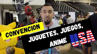 Una CONVENCION cargada de JUGUETES, JUEGOS, COSPLAYS