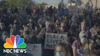 George Floyd Protesters Speak Out: 'We're Not Moving Until Something Changes' | NBC News