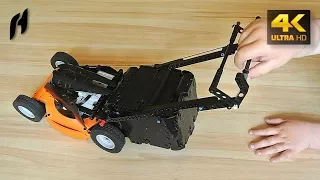 How to Build the Lego Technic Rotary Garden Lawn Mower (MOC - 4K)