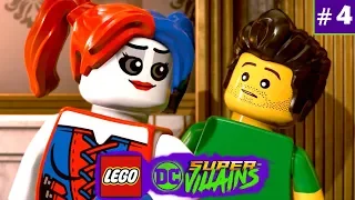 LEGO DC Super Villains #4 AJUDEI A RESGATAR A ARLEQUINA COM O ESQUADRÃO SUICIDA Dublado Português