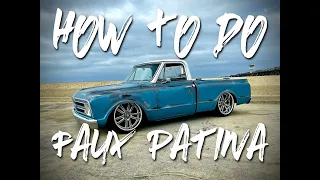 How to Faux Patina