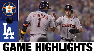 Astros rally in the 9th for comeback win | Astros-Dodgers Game Highlights 9/12/20