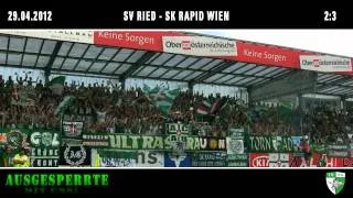 SV Ried - SK Rapid Wien, 29.04.2012