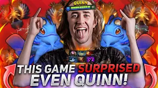 THIS GAME SURPRISED EVEN QUINN! | QUINN plays PUCK MID on HIGH MMR DOTA!