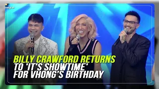 Billy Crawford returns to 'It's Showtime' for Vhong's birthday | ABS-CBN News
