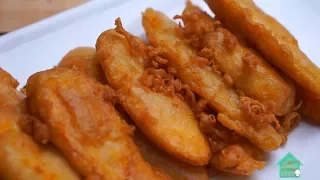 How to make Crispy Fried Banana !