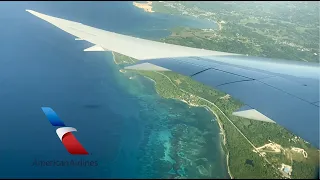 Gorgeous Montego Bay Landing –American Airlines – Boeing 787-9 Dreamliner – N828AA