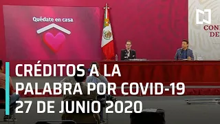 Conferencia Créditos a la Palabra para Reactivar la Economía - 27 de Junio 2020