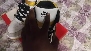Nike air assault high  white yellow black review