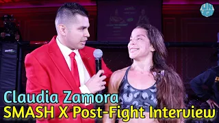 Claudia Zamora Becomes First Woman to Win in SMASH Global | SMASH X
