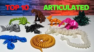 Best 3D Printed ARTICULATED Animals | with Cool Timelapse