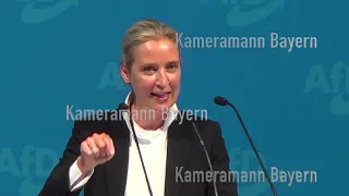 Rede Dr Alice Weidel am 25.05.2024 in Marl bei EU-Wahlkundgebung der AFD in NRW