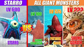 Starro vs Giant Monsters Level Challenge | SPORE
