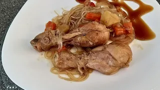 Тушёная курица по   корейски/Korean style chicken stew