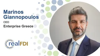 Greece's new economic and political stability shows in FDI, Marinos Giannopoulos, Enterprise Greece