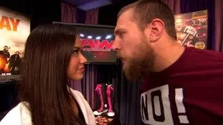 Raw GM AJ Lee announces Daniel Bryan vs. Kane at SummerSlam: Raw, August 6, 2012