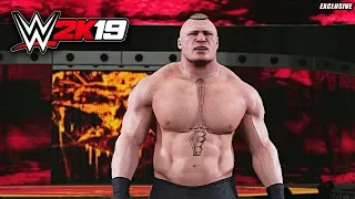 WWE 2K19 Exclusive - Brock Lesnar Official Entrance!