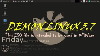 Demon Linux is a penetration testing custom Debian distribution