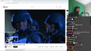 Forsen Reacts to Starship Troopers: Battle on Klendathu (HD Clip)
