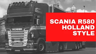 SCANIA V8 OPEN PIPE HOLLAND STYLE • EURO TRUCK SIMULATOR • FMOD