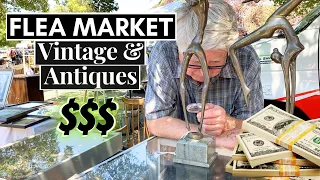 Vintage & Antique Flea Market || WORTH $$$ || August 2023 youtube