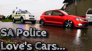 Only in South Africa cops love cars