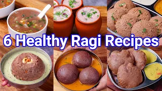 6 Healthy & Tasty Ragi Recipes for Weight Loss - Breakfast & Snacks | Popular Finger Millet Recipes