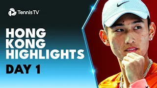 Tennis Returns To Hong Kong! Shang & Ruusuvuori Feature | Hong Kong 2024 Highlights Day 1