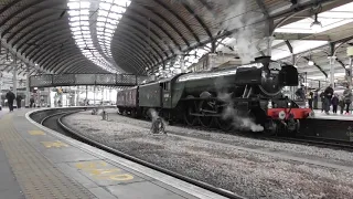 LNER A3 Pacific No. 60103 'Flying Scotsman' - Bo'ness to York NRM Move - Newcastle - 27th May 2019