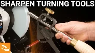 How to Sharpen Traditional Woodturning Tools on a Bench Grinder