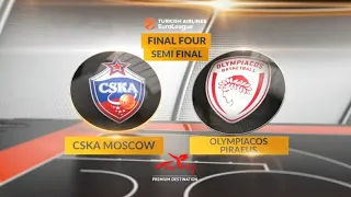 2017.05.19 - CSKA Moscow vs Olympiacos Piraeus 78-82 (Euroleague 2016-17, SF, F4 Istanbul)