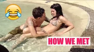 HOW WE MET (FUNNY LOVE STORY) | Shenae Grimes Beech and Josh Beech