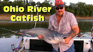 Easiest way to catch Blue catfish on the Ohio river