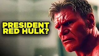 RED HULK President Crisis in Phase 5? Captain America 4 Harrison Ford Explained!