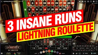 HUGE Lightning Roulette Wins ($75➜$25,000)