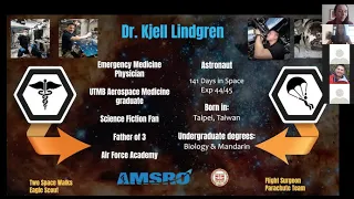 Dr. Astronaut Kjell Lindgren hosted by WashU Aerospace Medical Student & Resident Organization