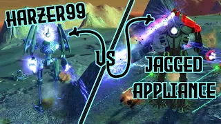 JaggedAppliance vs Harzer!! | Supreme Commander Forged Alliance Forever | PRO 1v1 Ladder | Cast #205