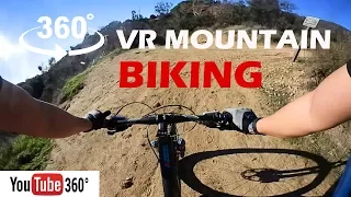 360° VR Mountain Biking - Marshall Canyon [HD]