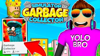 НОВЫЙ СИМУЛЯТОР АИДА GARBAGE COLLECTOR SIMULATOR В РОБЛОКС! ROBLOX