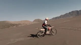 An accident in Mt.Bromo, Indonesia.