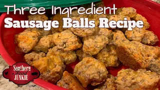 Easy to Make Sausage Ball Recipe with Flour | Sausage Balls Recipe without Bisquick