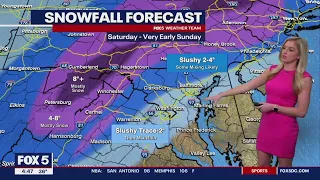 FOX 5 Weather forecast for Wednesday, January 3