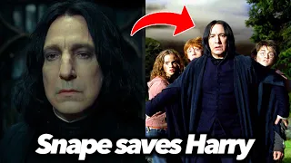 7 times Snape's care for Harry Potter was visible #shorts