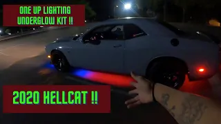 UNDERGLOW INSTALLED ON MY HELLCAT !!