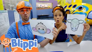 Blippi and Meekah Learn Science At The Children's Museum! | Educational Videos for Kids