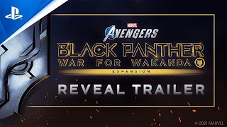 Marvel's Avengers - Black Panther Reveal Trailer | PS5