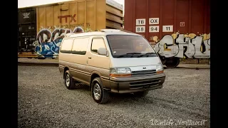 SALE REVIEW: 1992 Toyota HiAce Super Custom Limited 4wd Diesel JDM Van // by VANLIFE NORTHWEST